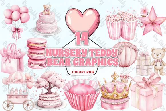 Download Nursery Teddy Bear Graphics PNG - Teddy bear graphics Collection