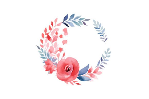 Download Watercolor Florals for Logo Card Design - Premium Bundle
